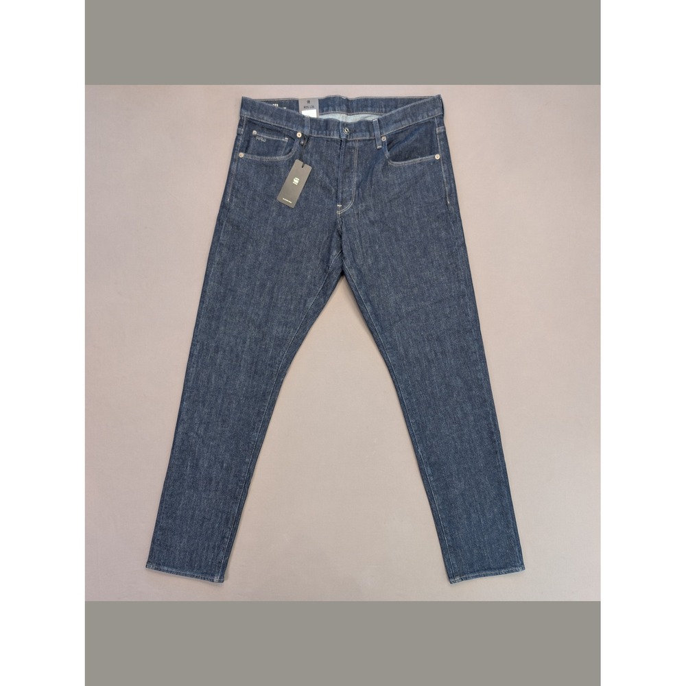 G-Star RAW 3301 Tapered Jeans 35x34 NWT Stretch Denim